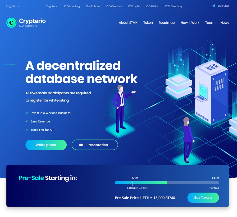 Crypterio WordPress Premium Theme
